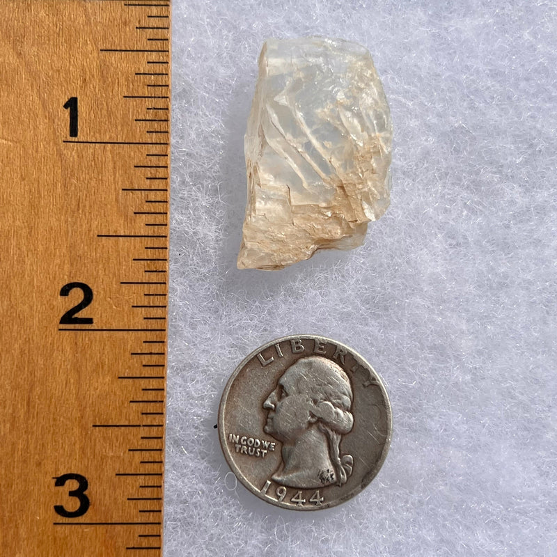 Petalite Crystal "Stone of the Angels" #30-Moldavite Life