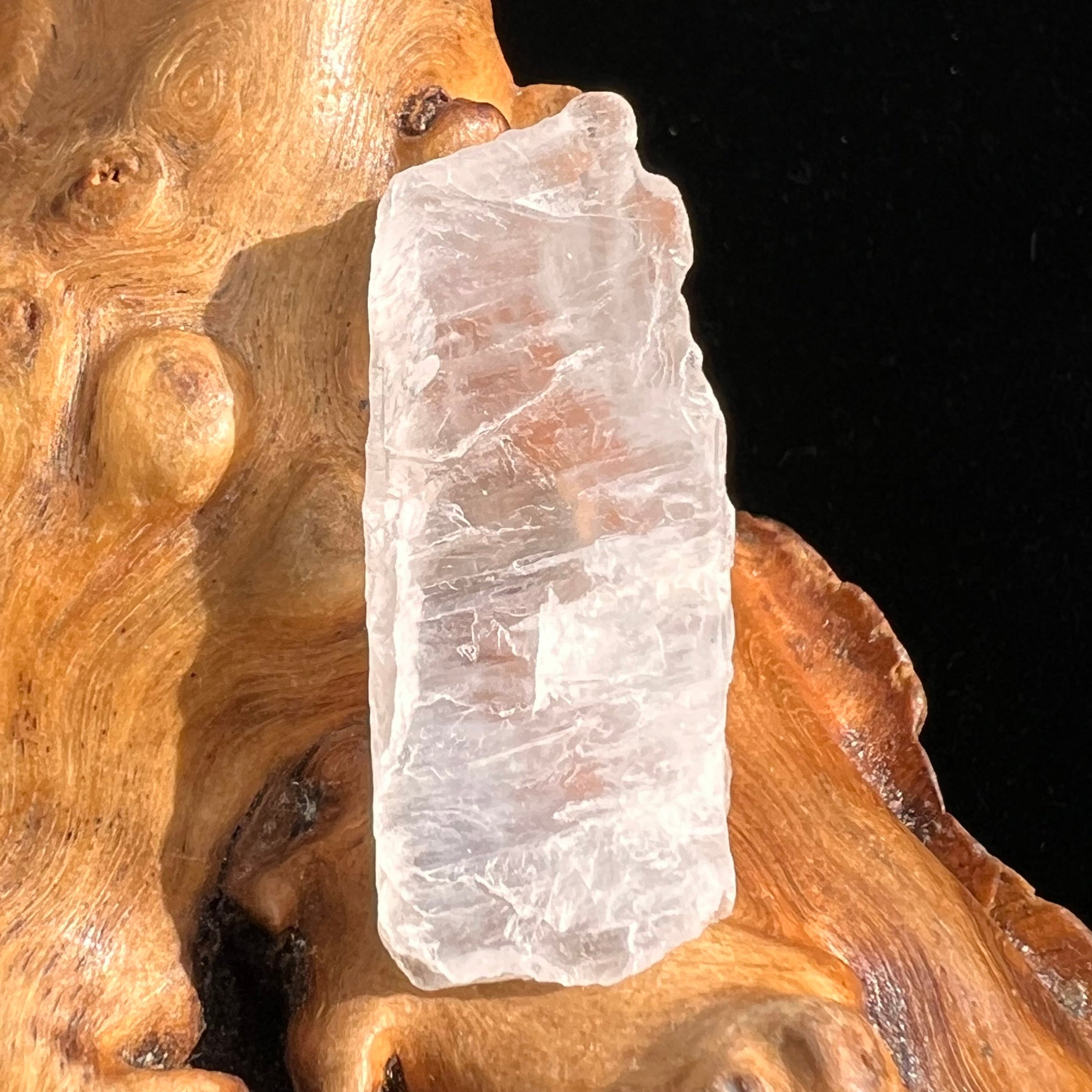 Petalite Crystal "Stone of the Angels" #32-Moldavite Life