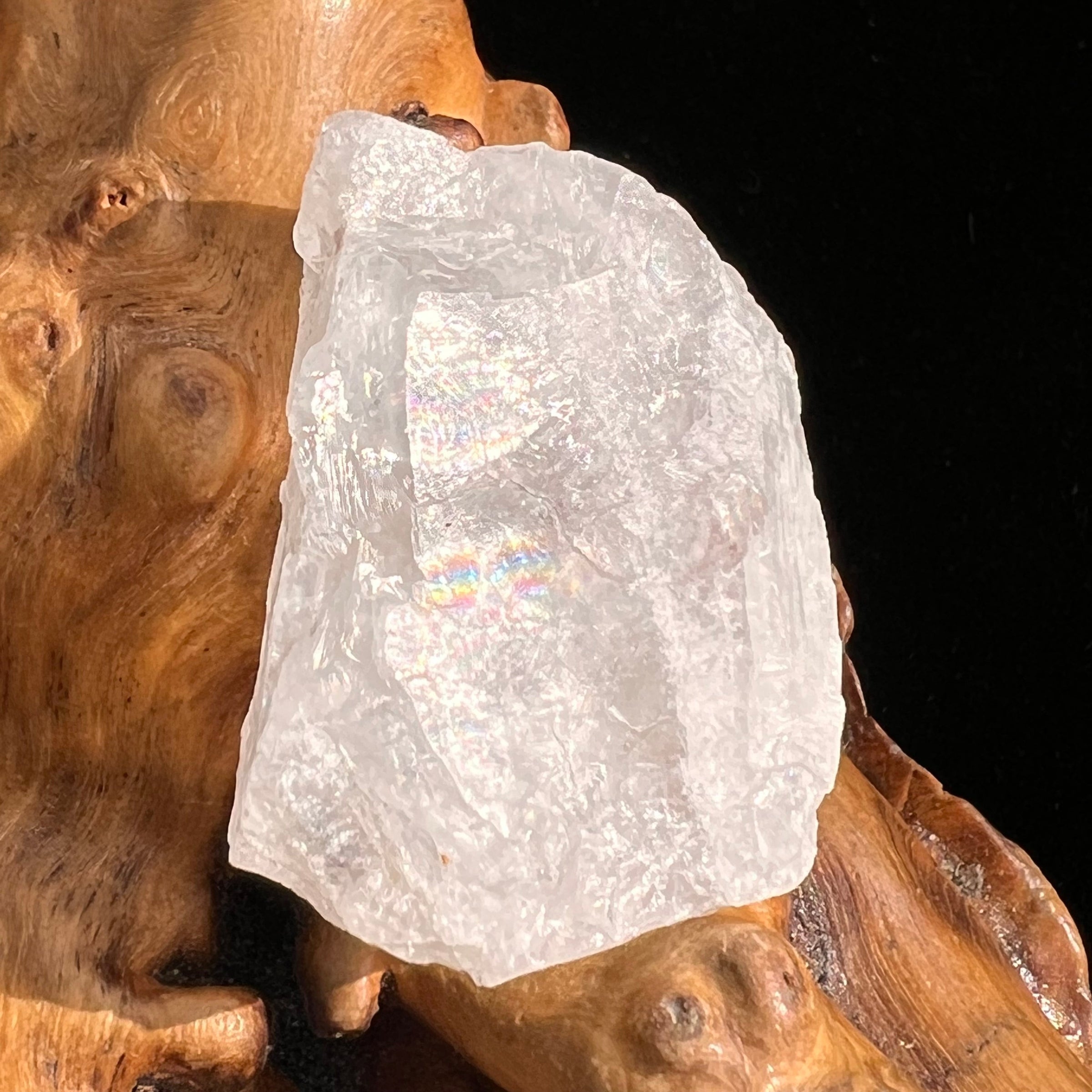 Petalite Crystal "Stone of the Angels" #38-Moldavite Life