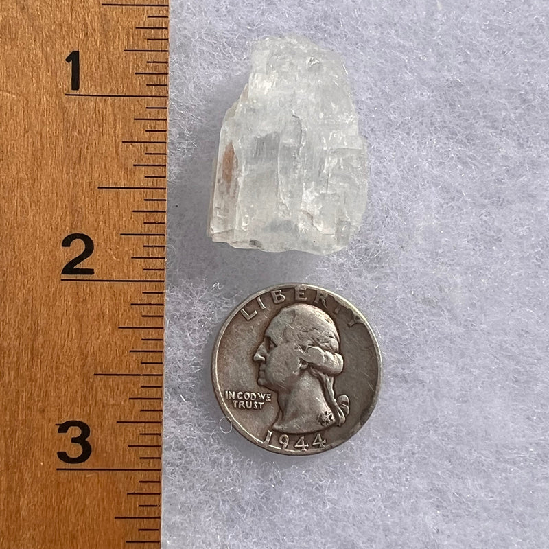 Petalite Crystal "Stone of the Angels" #39-Moldavite Life