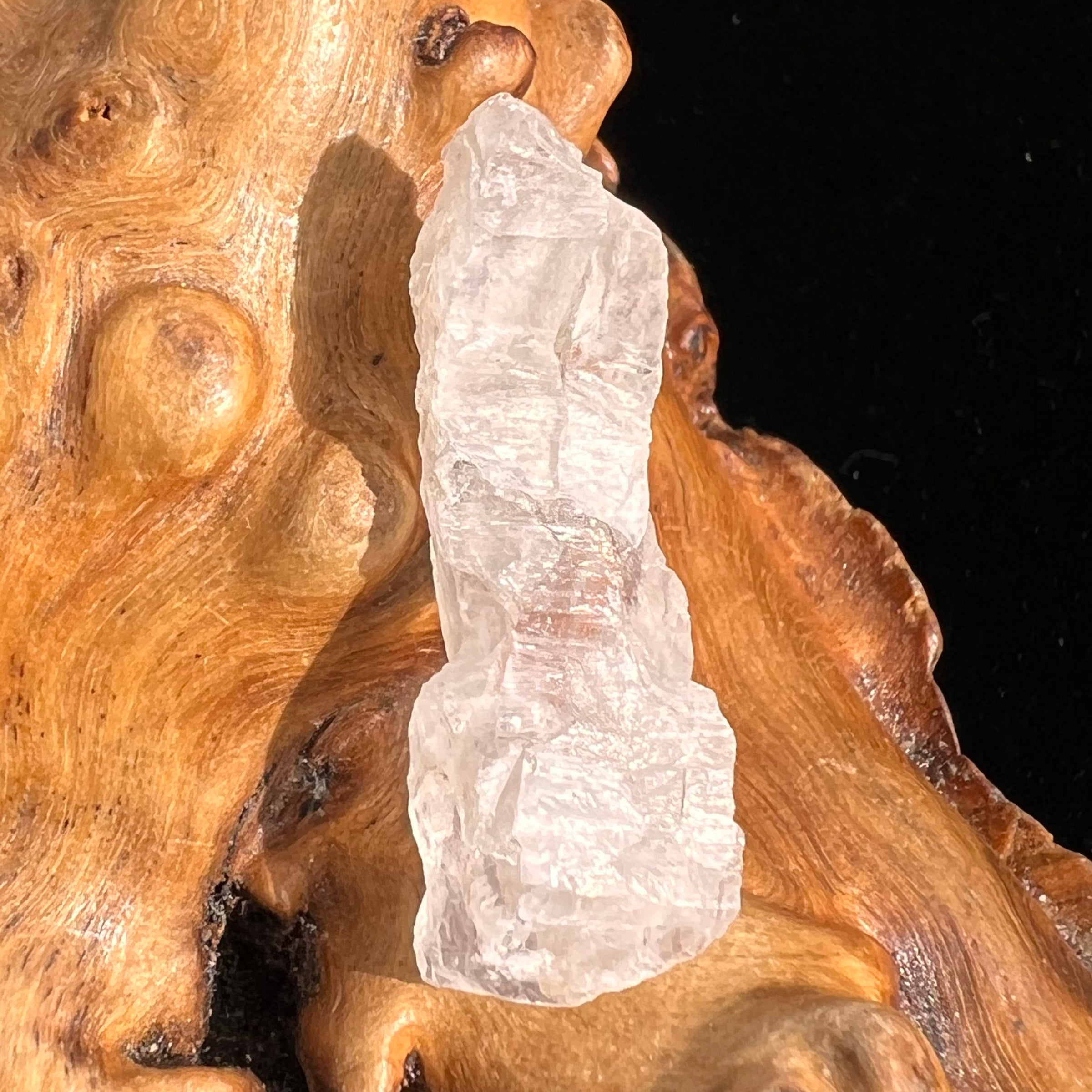 Petalite Crystal "Stone of the Angels" #43-Moldavite Life