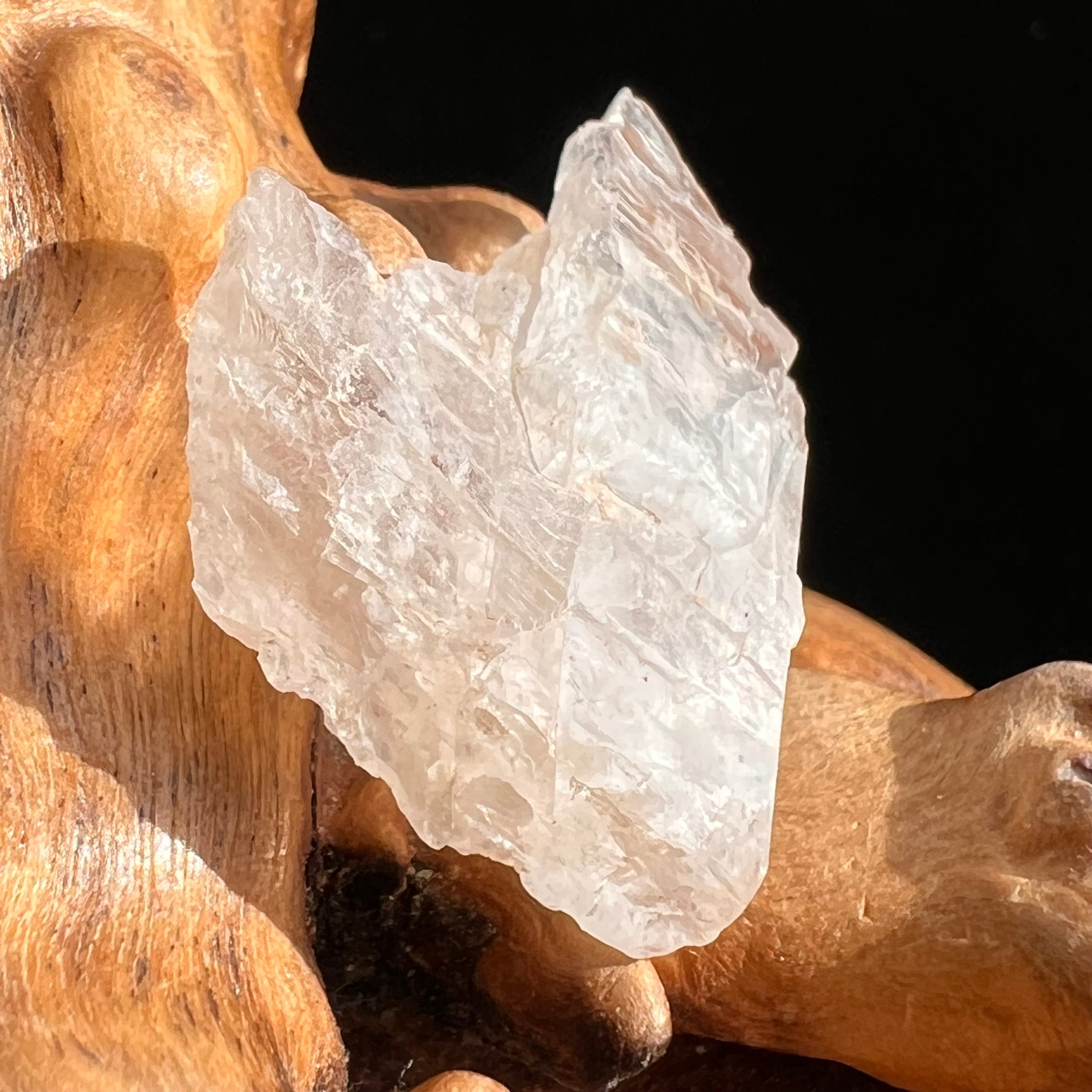 Petalite Crystal "Stone of the Angels" #50-Moldavite Life