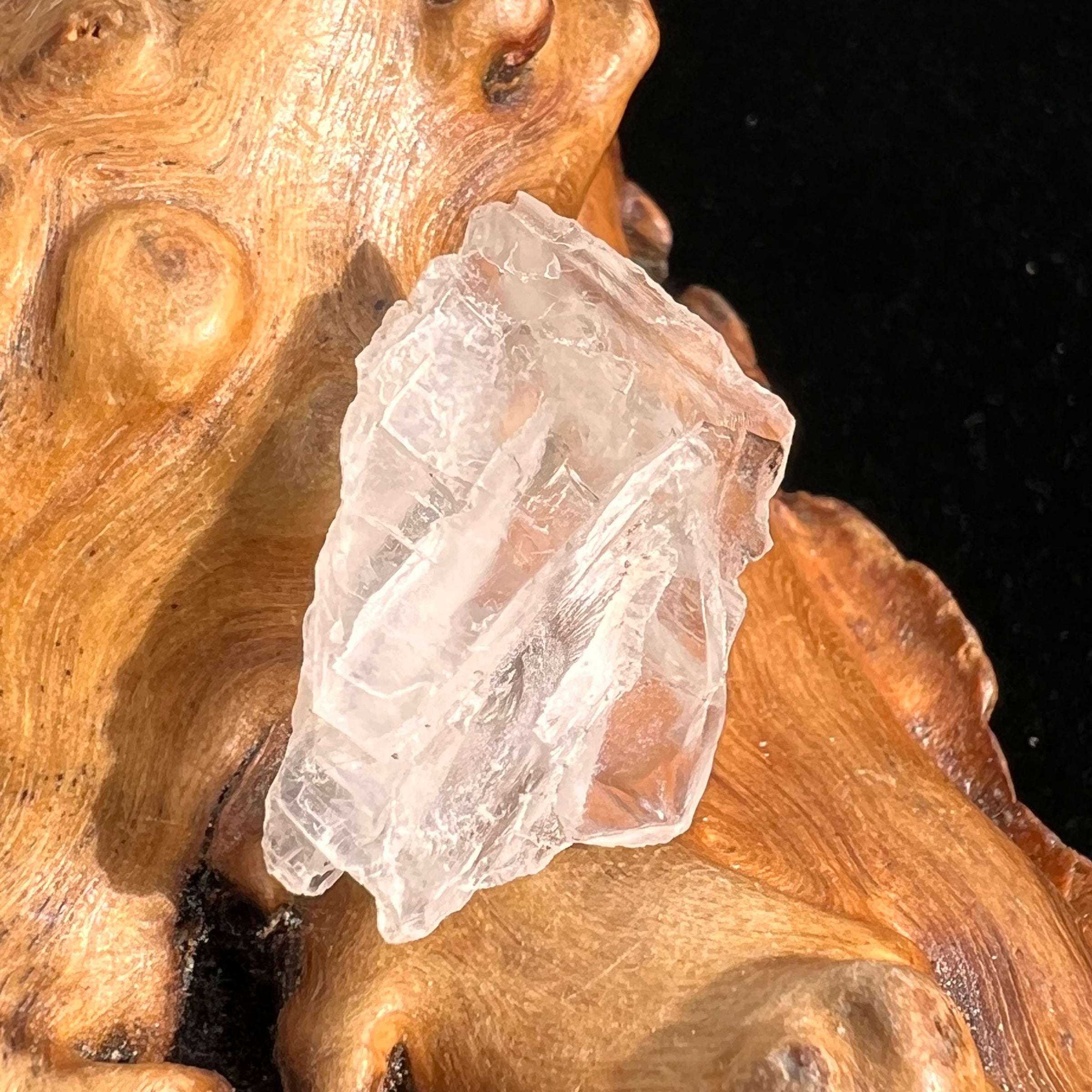 Petalite Crystal "Stone of the Angels" #52-Moldavite Life