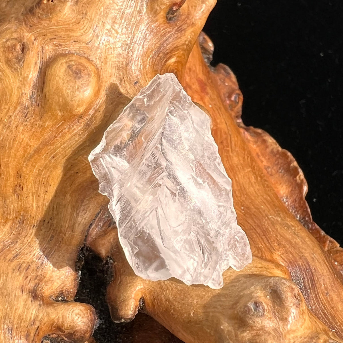 Petalite Crystal "Stone of the Angels" #52-Moldavite Life