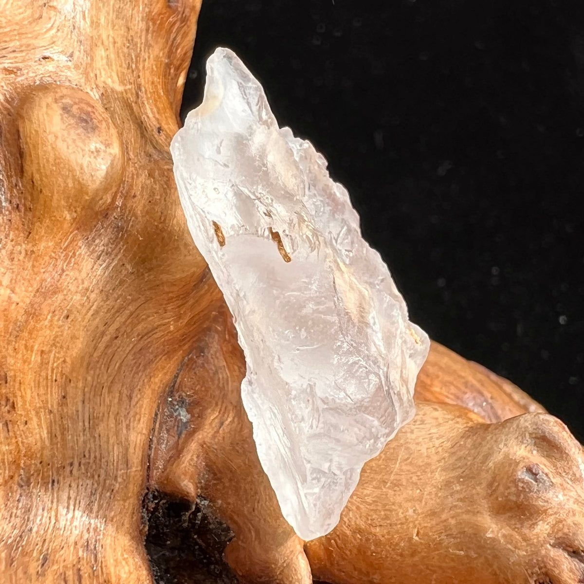 Petalite Crystal "Stone of the Angels" #53-Moldavite Life
