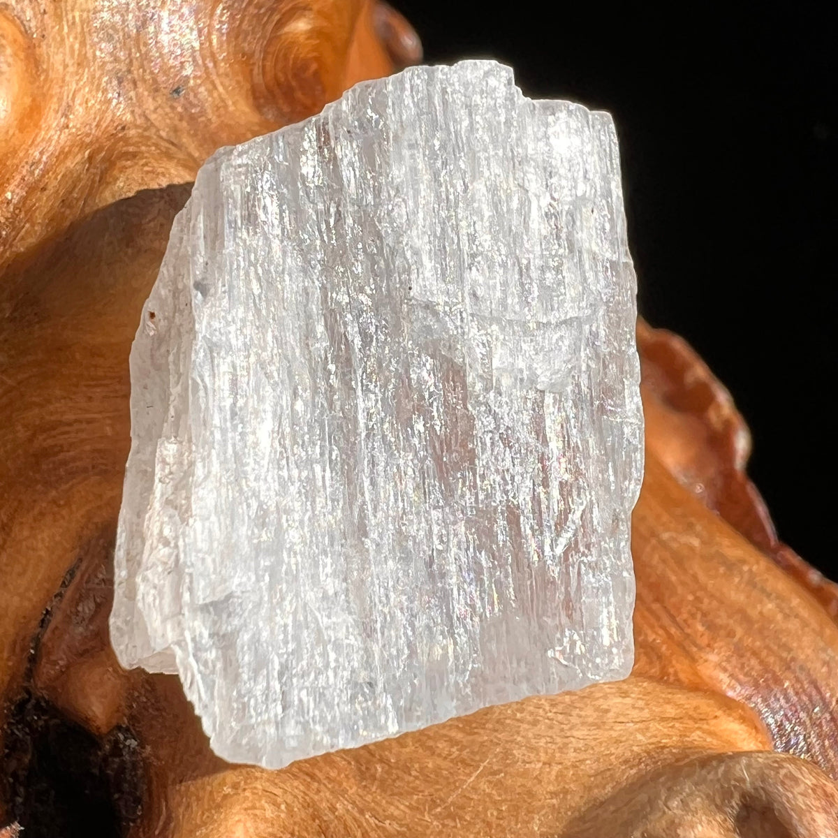 Petalite Crystal "Stone of the Angels" #55-Moldavite Life
