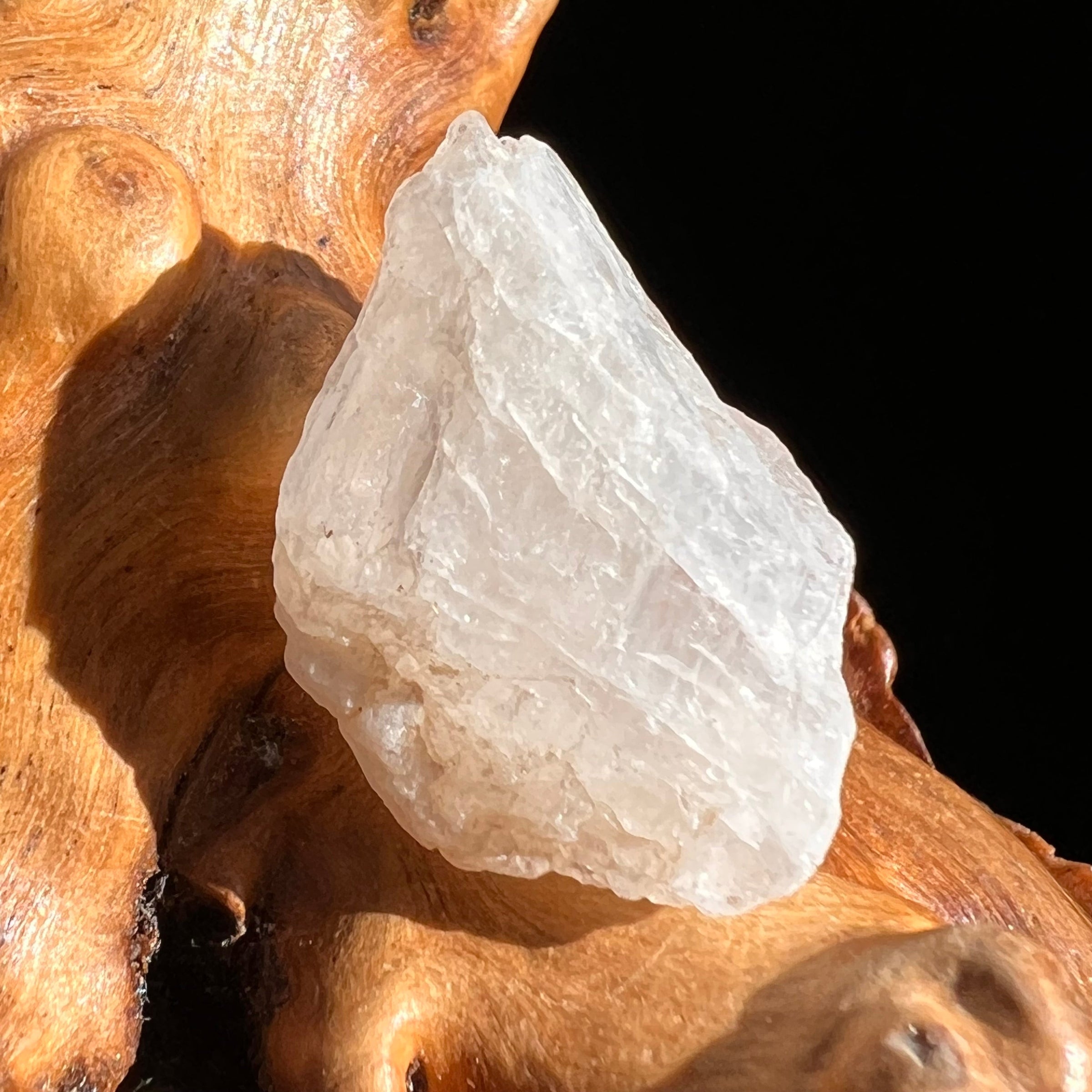Petalite Crystal "Stone of the Angels" #56-Moldavite Life
