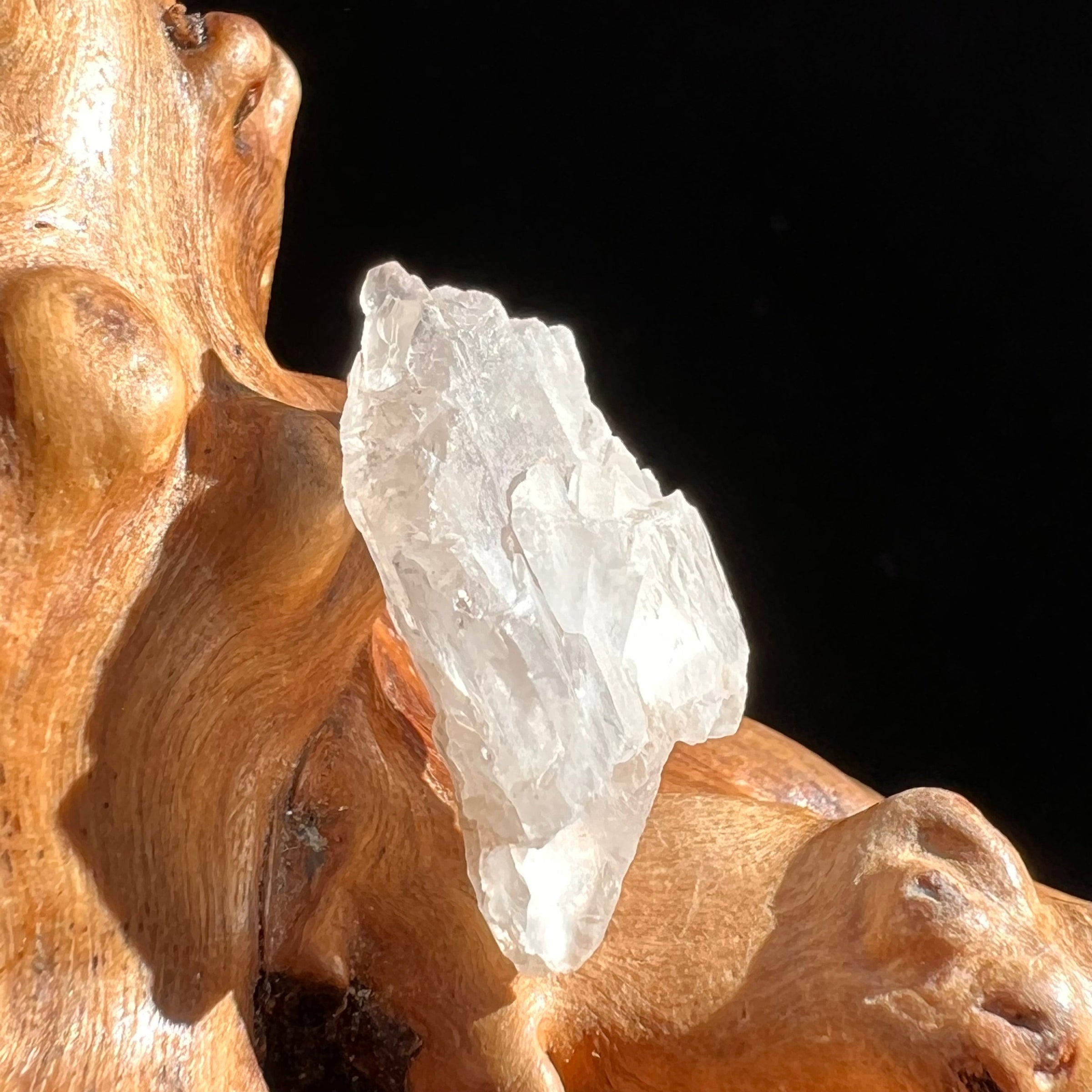 Petalite Crystal "Stone of the Angels" #62-Moldavite Life