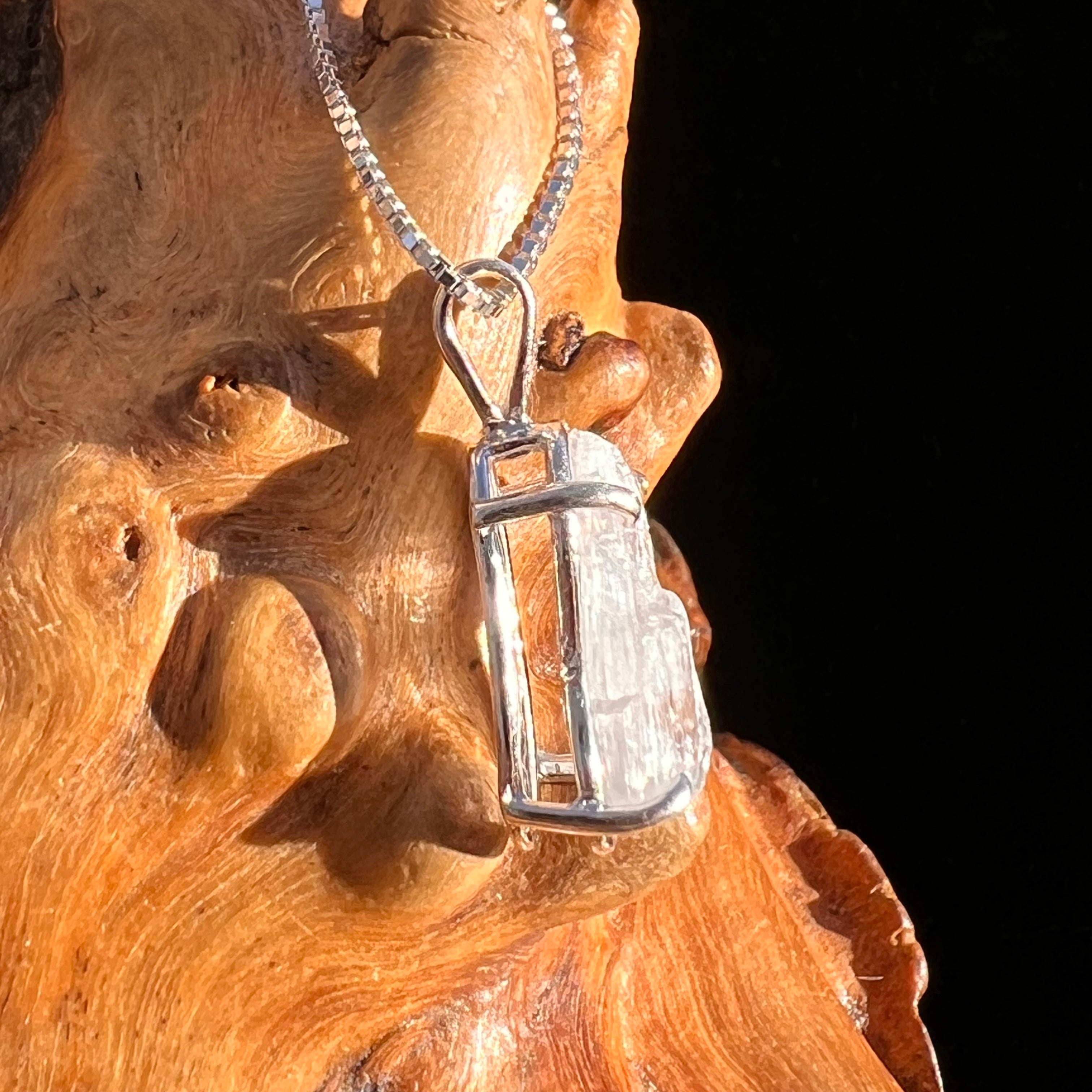 Petalite Necklace Sterling Stone of the Angels 3656