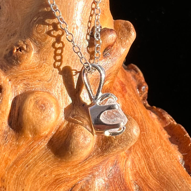 Petalite Pendant Necklace Sterling "Stone of the Angels" #3687-Moldavite Life