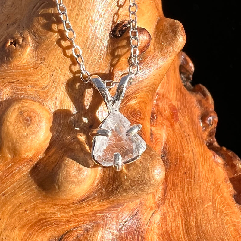 Petalite Pendant Necklace Sterling "Stone of the Angels" #3688-Moldavite Life