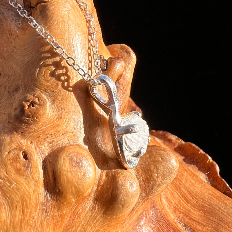 Petalite Pendant Necklace Sterling "Stone of the Angels" #3695-Moldavite Life