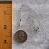 Petalite Pendant Necklace Sterling "Stone of the Angels" #3695-Moldavite Life