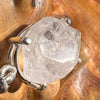 Phenacite Crystal Pendant Sterling Terminated #3486-Moldavite Life
