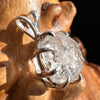 Phenacite Crystal Pendant Sterling Terminated #3564-Moldavite Life