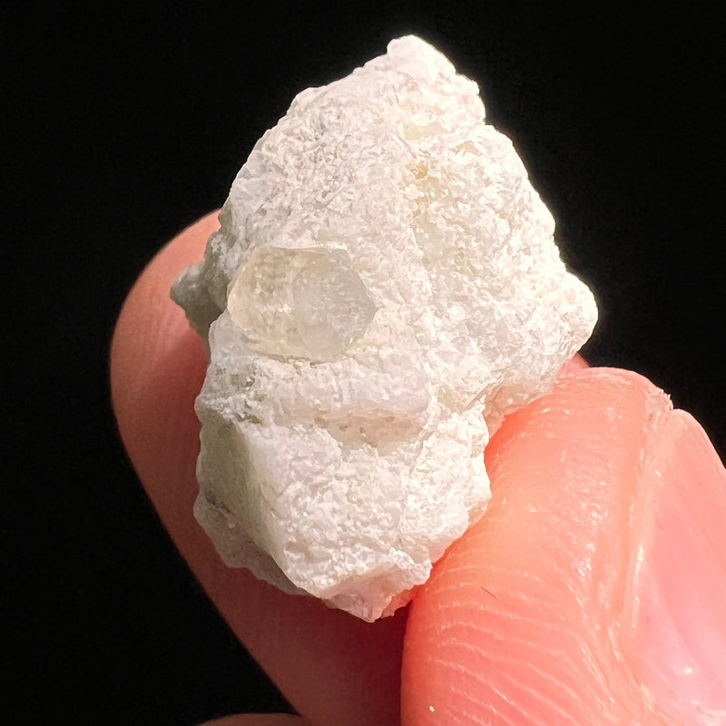 Phenacite Crystal in Matrix from Colorado #100-Moldavite Life