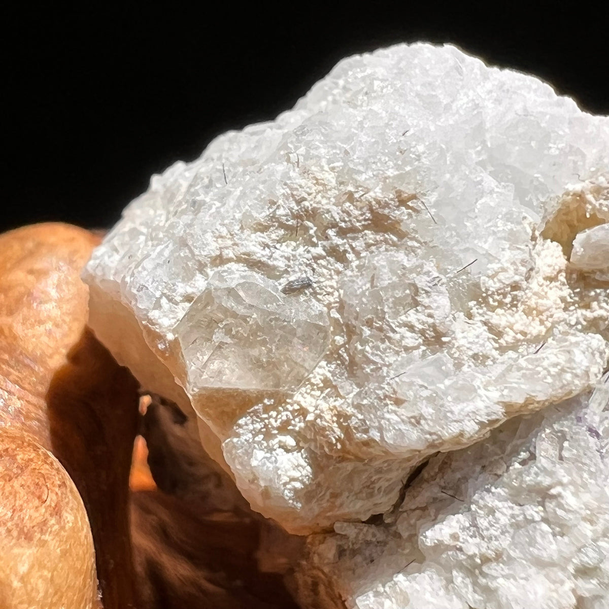 Phenacite Crystal in Matrix from Colorado #102-Moldavite Life