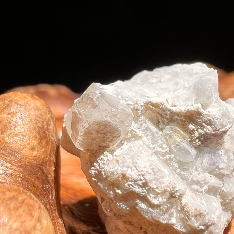Phenacite Crystal in Matrix from Colorado #103-Moldavite Life