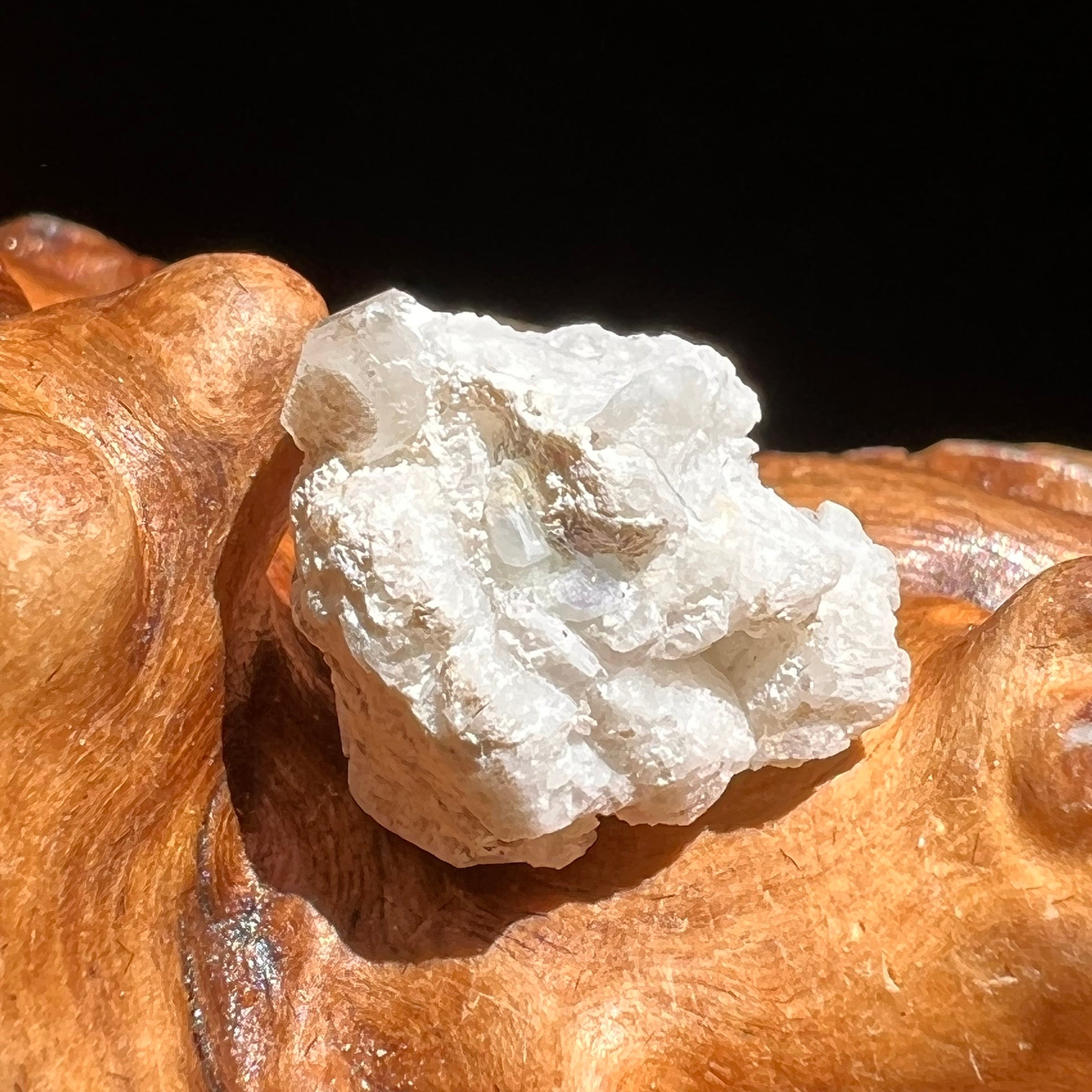 Phenacite Crystal in Matrix from Colorado #103-Moldavite Life