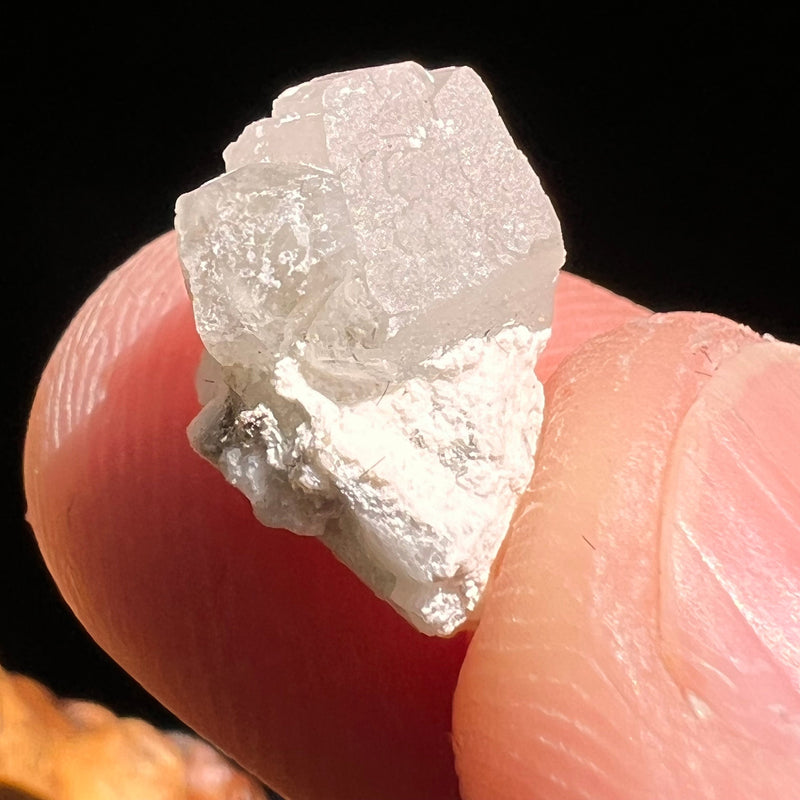 Phenacite Crystal in Matrix from Colorado #104-Moldavite Life