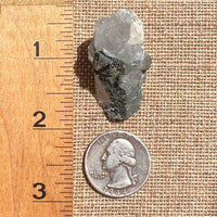 Phenacite Crystal in Matrix from Colorado #91-Moldavite Life