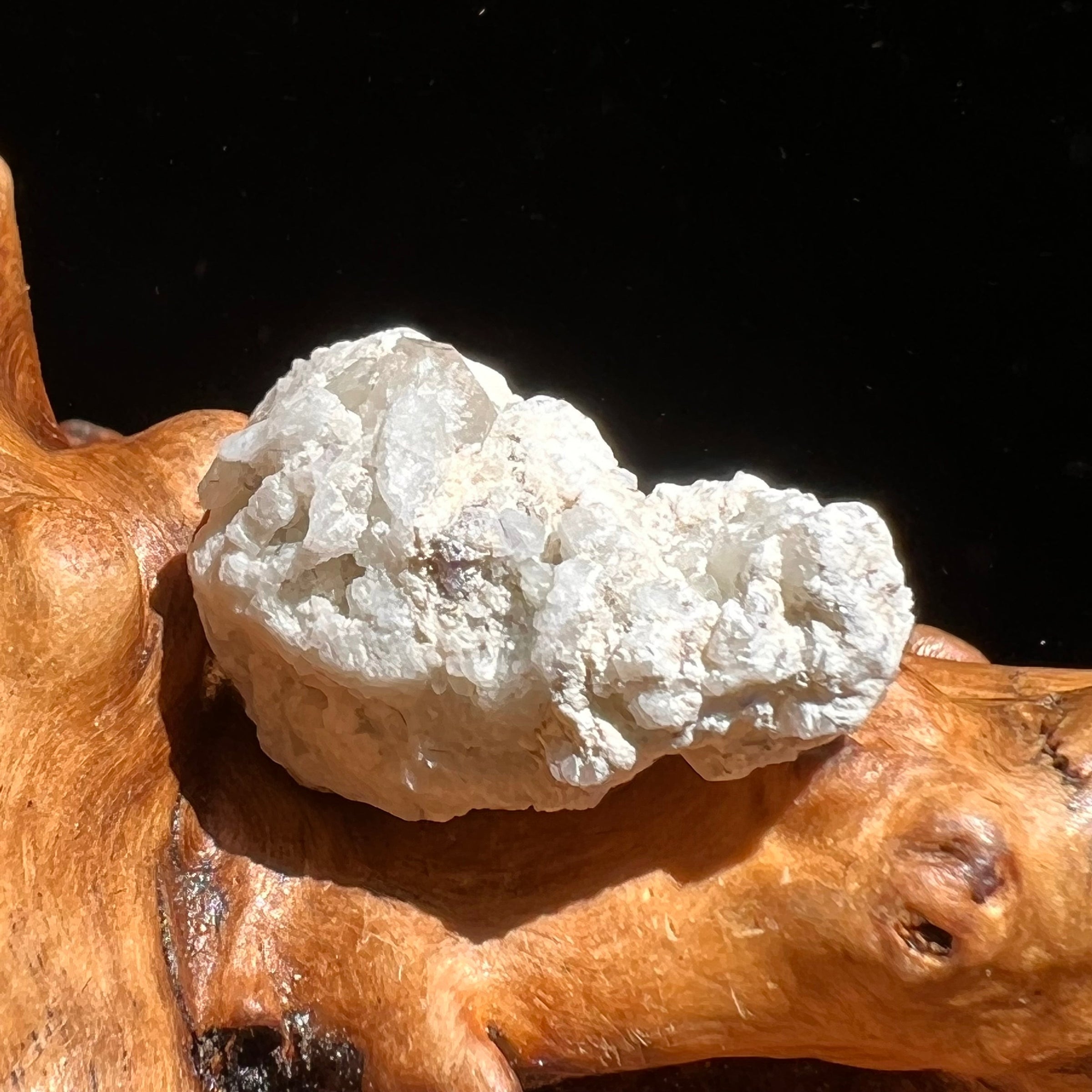Phenacite Crystal in Matrix from Colorado #94-Moldavite Life