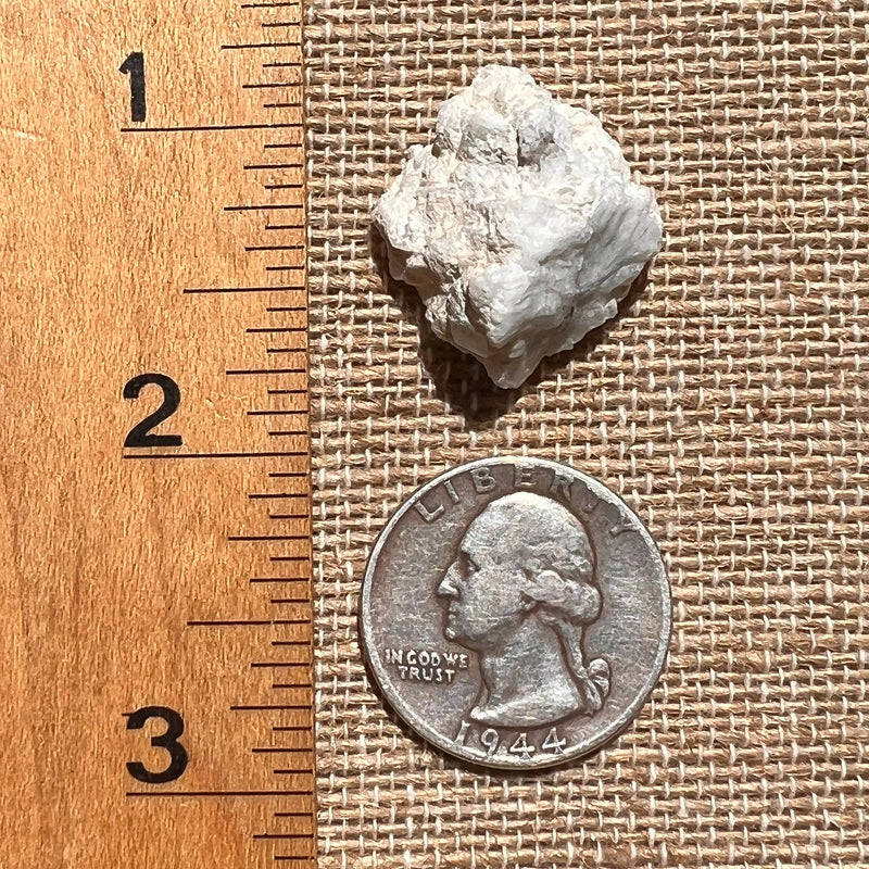 Phenacite Crystal in Matrix from Colorado #95-Moldavite Life