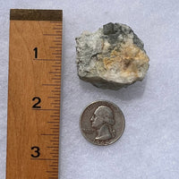 Phenacite Crystals in Matrix from Colorado #70-Moldavite Life