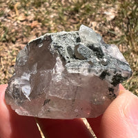 Phenacite Crystals in Matrix from Colorado #71-Moldavite Life