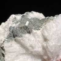 Phenacite Crystals in Matrix from Colorado #76-Moldavite Life