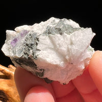 Phenacite Crystals in Matrix from Colorado #76-Moldavite Life