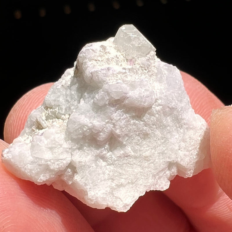 Phenacite Crystals in Matrix from Colorado #87-Moldavite Life