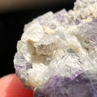 Phenacite Crystals in Matrix from Colorado #89-Moldavite Life