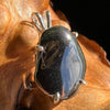 Polished Hematite Pendant Sterling Silver #2779