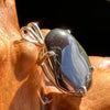 Polished Hematite Pendant Sterling Silver #2779