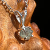 Raw Alexandrite Crystal Necklace Sterling #2918-Moldavite Life