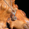 Raw Alexandrite Crystal Necklace Sterling #2918-Moldavite Life