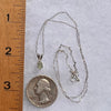Raw Alexandrite Crystal Necklace Sterling #2920-Moldavite Life