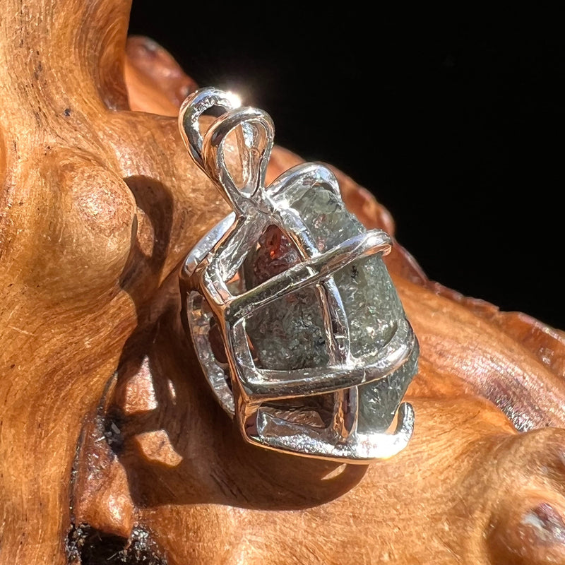 Raw Alexandrite Crystal Pendant Sterling #2893-Moldavite Life
