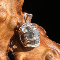 Raw Alexandrite Crystal Pendant Sterling #2897-Moldavite Life