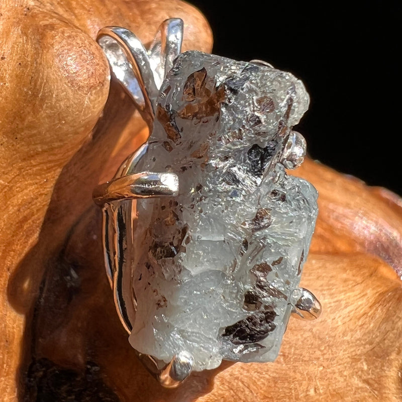 Raw Alexandrite Crystal Pendant Sterling #2908-Moldavite Life