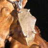 Raw Libyan Desert Glass Pendant Sterling Silver #10-Moldavite Life
