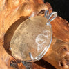 Raw Libyan Desert Glass Pendant Sterling Silver #17-Moldavite Life