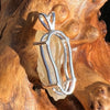 Raw Libyan Desert Glass Pendant Sterling Silver #24-Moldavite Life