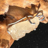 Raw Libyan Desert Glass Pendant Sterling Silver #5-Moldavite Life