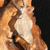 Raw Libyan Desert Glass Pendant Sterling Silver #7-Moldavite Life