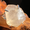 Raw Libyan Desert Glass Ring Size 7 #2984-Moldavite Life