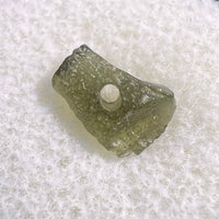 Raw Moldavite Bead for Jewelry Making #21-Moldavite Life