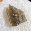 Raw Moldavite Bead for Jewelry Making #25-Moldavite Life