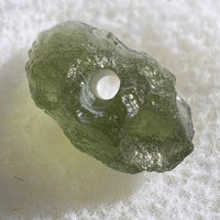 Raw Moldavite Bead for Jewelry Making #29-Moldavite Life